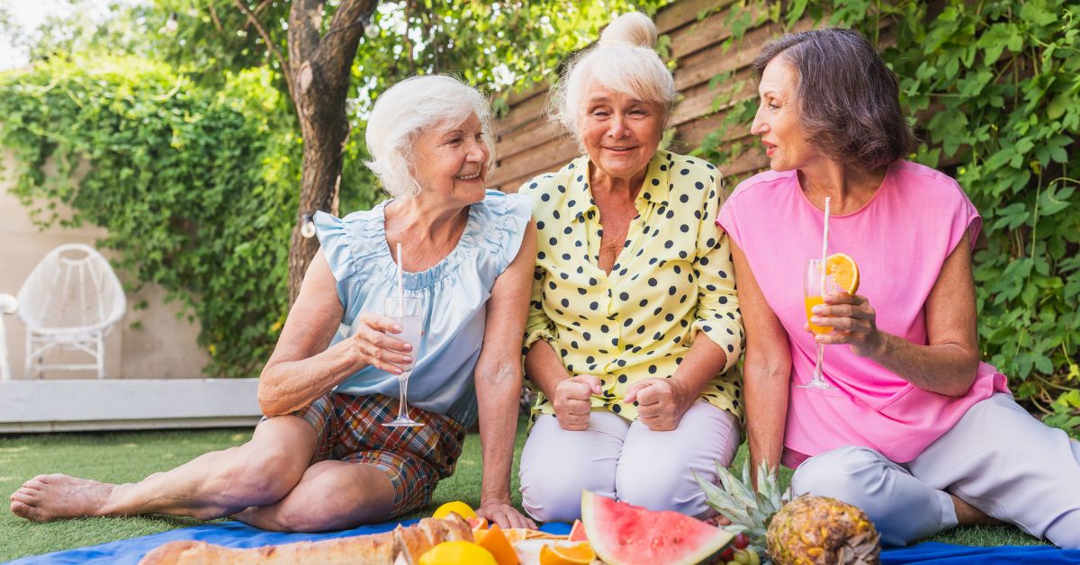 seniors happy in memory care